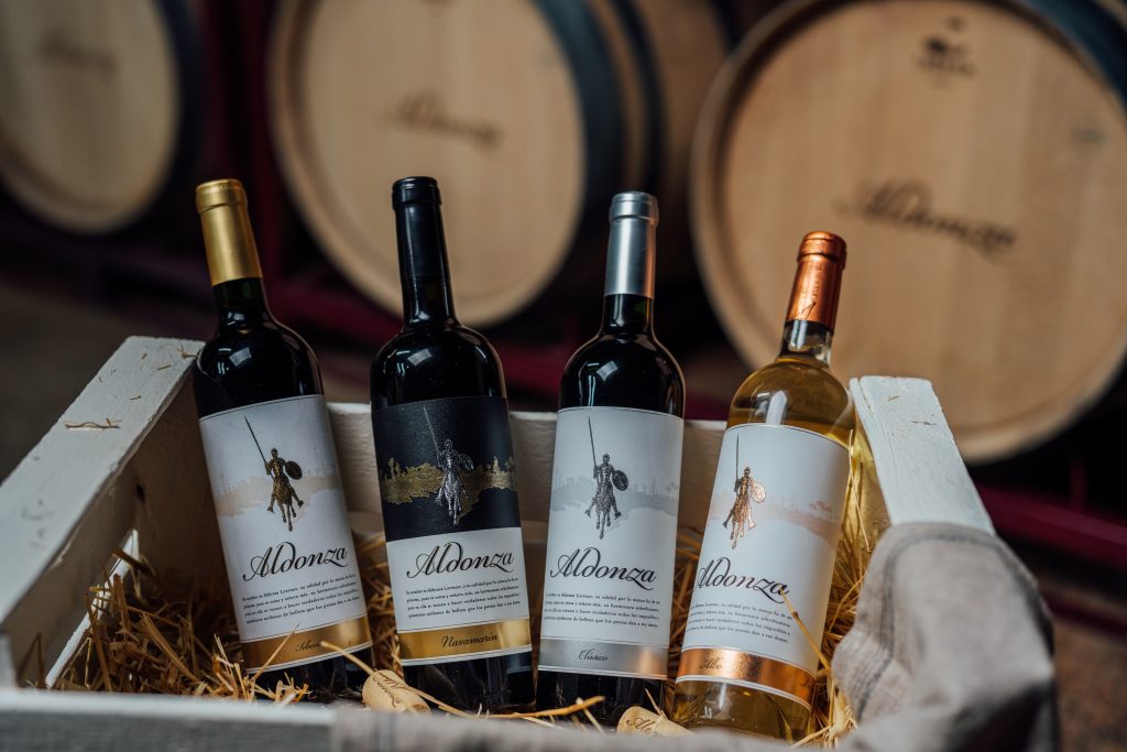 Los vinos Aldonza están disponibles en los supermecados HEB de Texas